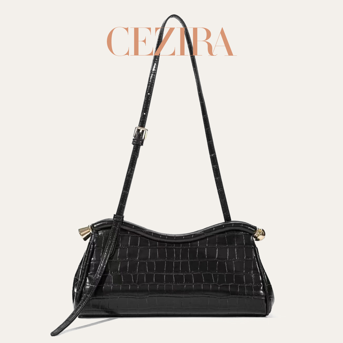 Luxury Bags That Are Vegan - Sac à bandoulière CR de luxe,