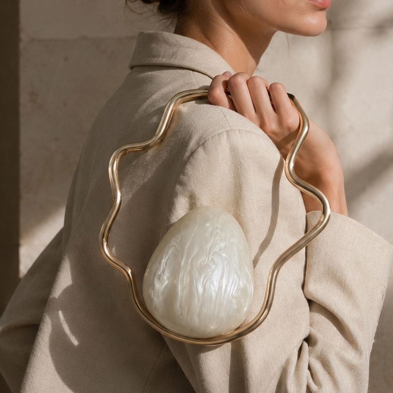 Luxury Bags Made - Mini sac à main en acrylique