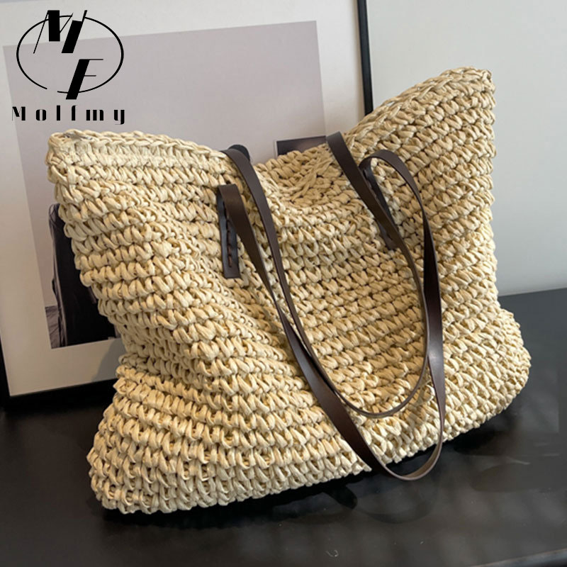 Luxury Bags Made - Sacs fourre-tout en paille tressée, sacs