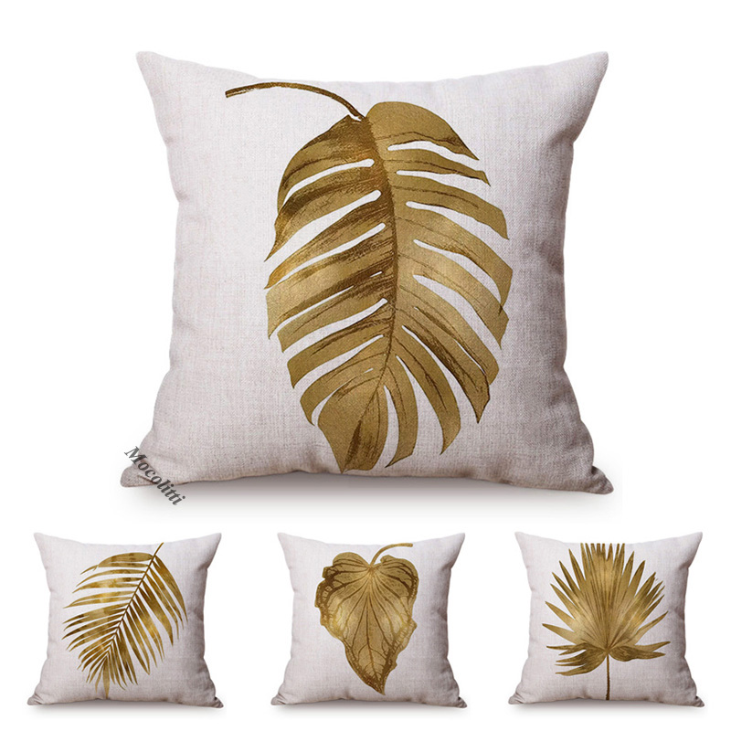 Luxury Bags Hand Painted - Housse de coussin en coton et