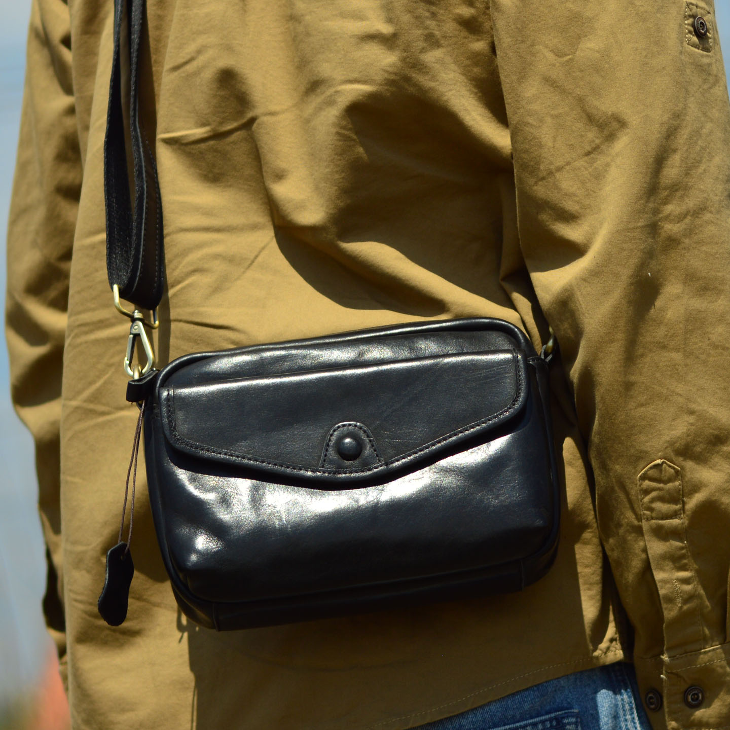 Luxury Bags Made In China - Sac bandoulière de luxe pour homme