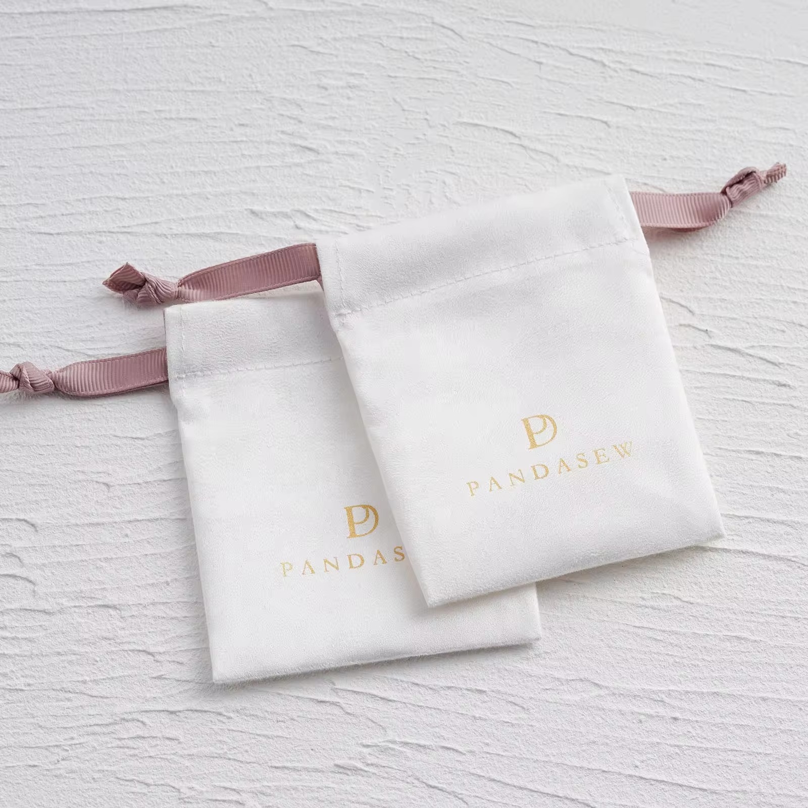 Sac à bijoux en daim de luxe a - Luxury Bags Logo avis et prix