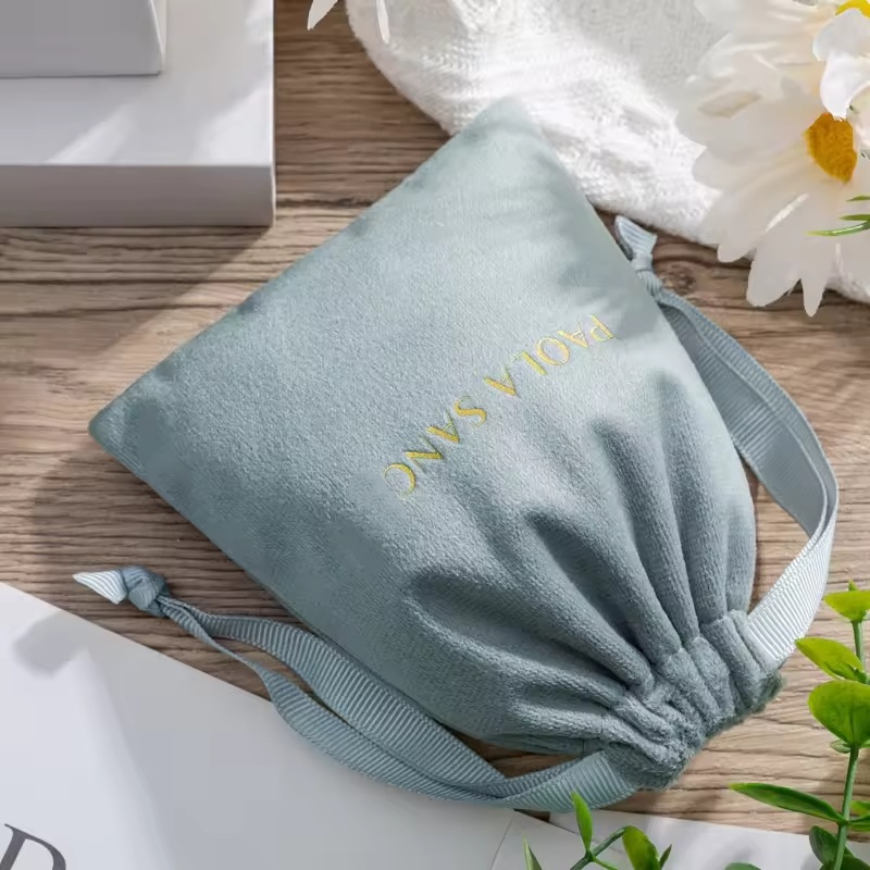 Pochette en velours de luxe pe - Luxury Bags Logo avis et prix